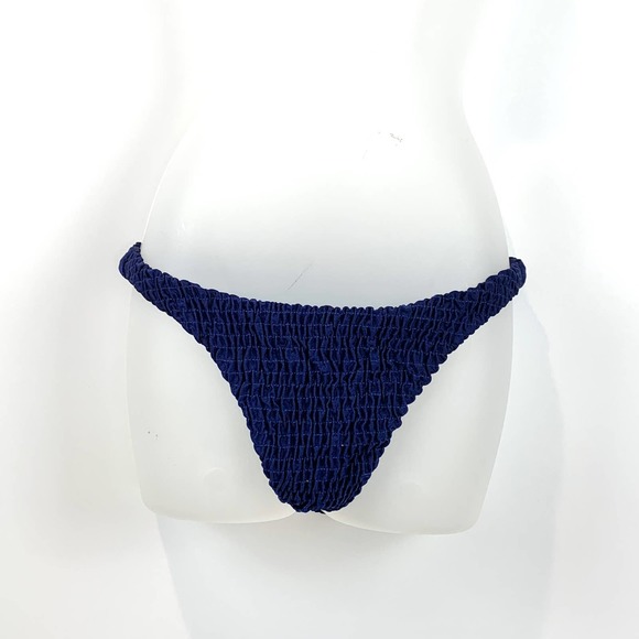 SOLID & STRIPED Other - Solid and Striped Smocked Ashley Bikini Bottom